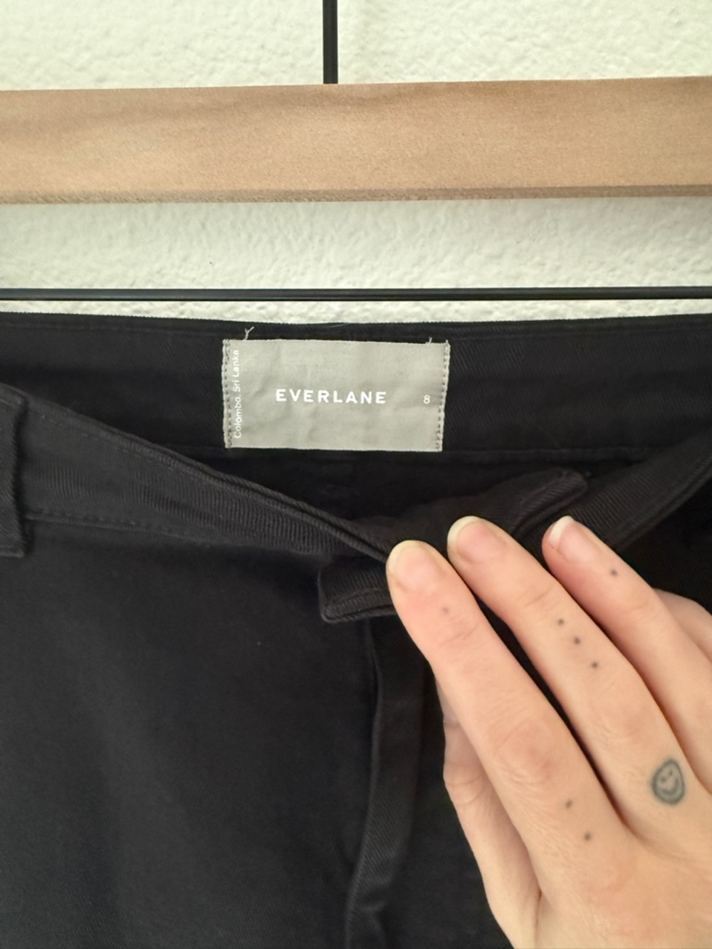 Everlane The Utility Barrel-Leg Pant - Black - 8 - BNWOT - Picture 5 of 8